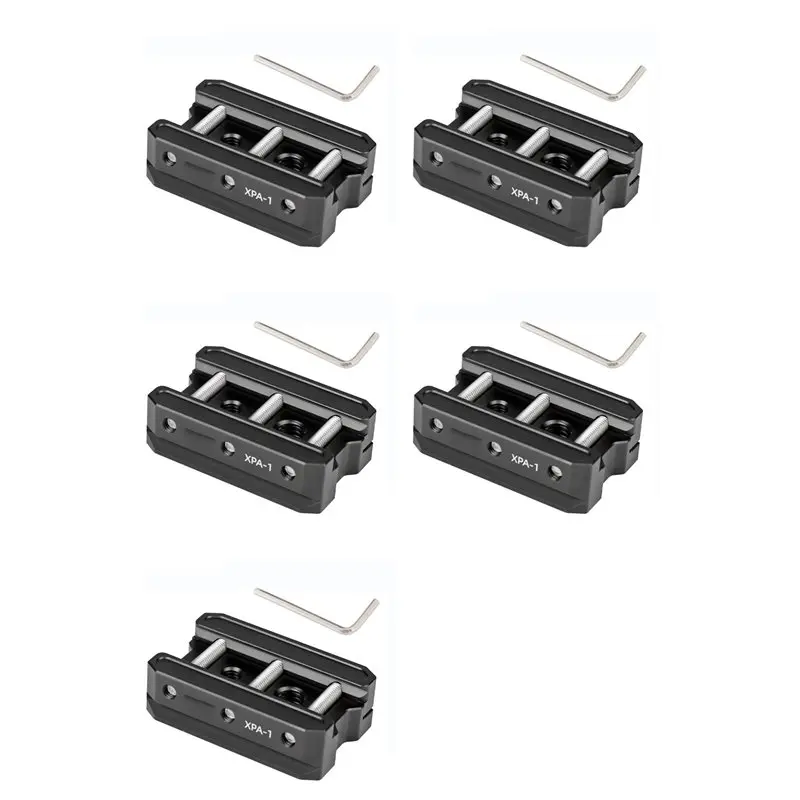 AS95-5X Picatinny Arca Swiss Plate Picatinny Convert To ARCA Quick Release Plate Rail Hunting Tripod Dovetail Mount Adapter
AS95-5X Picatinny Arca Swiss Plate Picatinny Convert To ARCA Quick Release Plate Rail Hunting Tripod Dovetail Mount Adapter