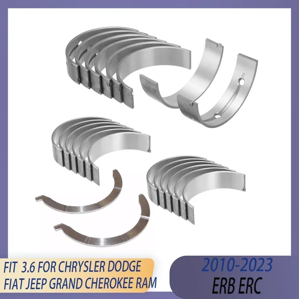 STD 3.6 L ERB ERC Thrust Washer Crankshaft Main / Con-rod Bearing Set Fit 10-23 For CHRYSLER DODGE FIAT RAM JEEP GRAND CHEROKEE
STD 3.6 L ERB ERC Thrust Washer Crankshaft Main / Con-rod Bearing Set Fit 10-23 For CHRYSLER DODGE FIAT RAM JEEP GRAND CHEROKEE