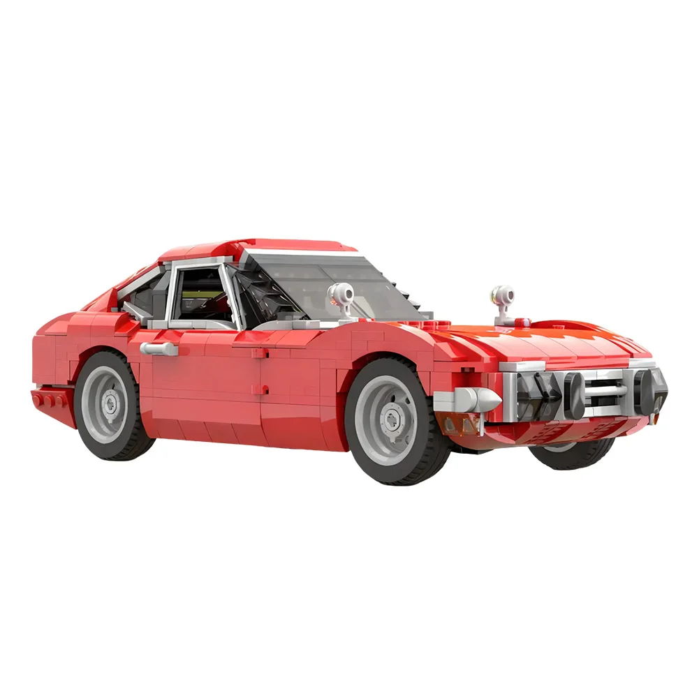 MOC Car 2000GT Model Building Blocks Urban Vehicle DIY Car Sports Car Brick Toy Adult Gift for Car Enthusiasts
MOC Car 2000GT Model Building Blocks Urban Vehicle DIY Car Sports Car Brick Toy Adult Gift for Car Enthusiasts