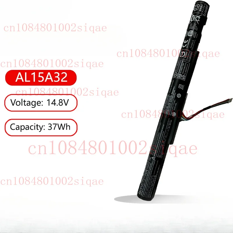 AL15A32 Battery For Acer TravelMate P257M P277 P278-M,Aspire E5-452G 472 473G E5-522G 532T 553G E5-722 ES1-420 V3-574TG F5-572G
AL15A32 Battery For Acer TravelMate P257M P277 P278-M,Aspire E5-452G 472 473G E5-522G 532T 553G E5-722 ES1-420 V3-574TG F5-572G
