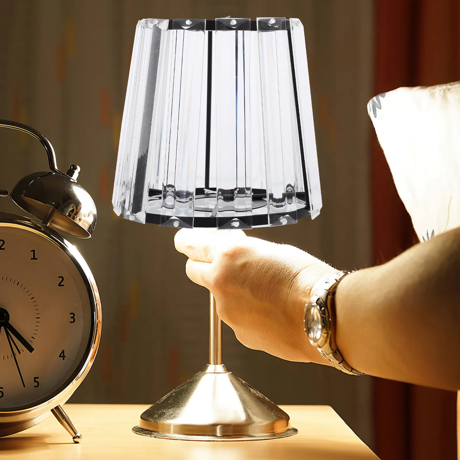 Glass Lamp Shade Decorative Replacement Light Fixture Crystal Lampshade Pendant Ceiling Light Cover for Home Bedroom Living Room
Glass Lamp Shade Decorative Replacement Light Fixture Crystal Lampshade Pendant Ceiling Light Cover for Home Bedroom Living Room