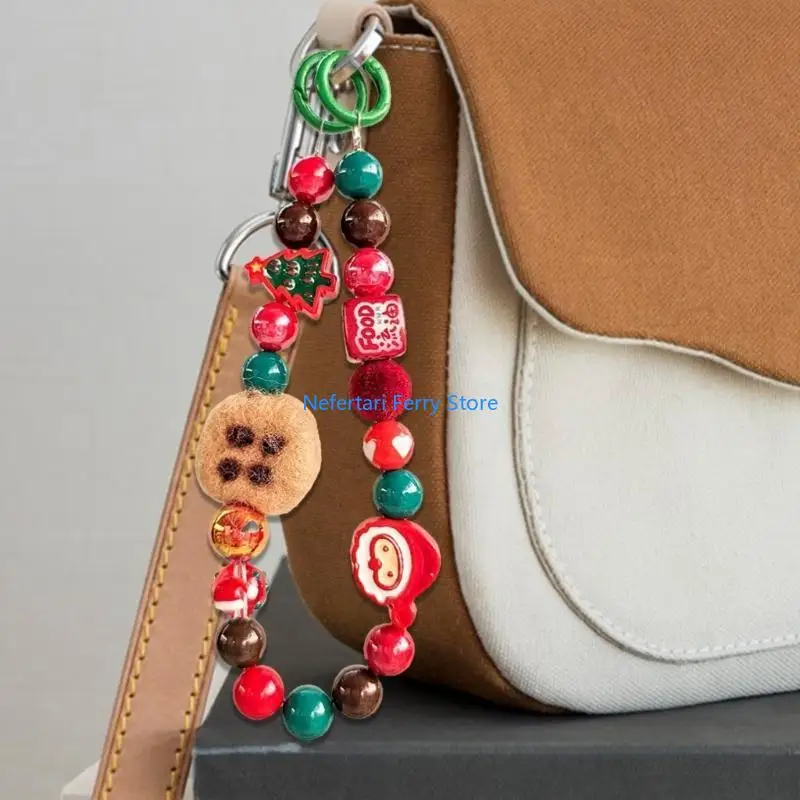 A9BD Santa Distermade Beadered Chane Defone Jewelry Sender-устойчивый ремешок Antilost
A9BD Santa Distermade Beadered Chane Defone Jewelry Sender-устойчивый ремешок Antilost