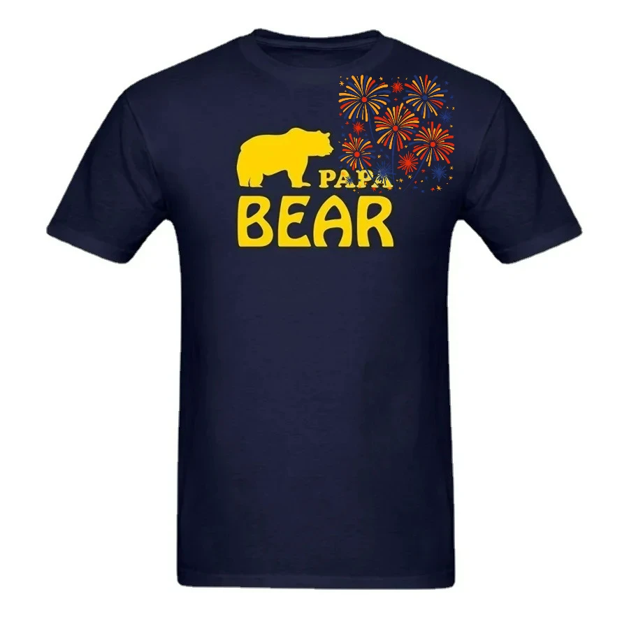 Футболка Papa Bear из 100% хлопка с круглым вырезом и коротким рукавом, летняя повседневная мужская футболка, уличная одежда
Футболка Papa Bear из 100% хлопка с круглым вырезом и коротким рукавом, летняя повседневная мужская футболка, уличная одежда