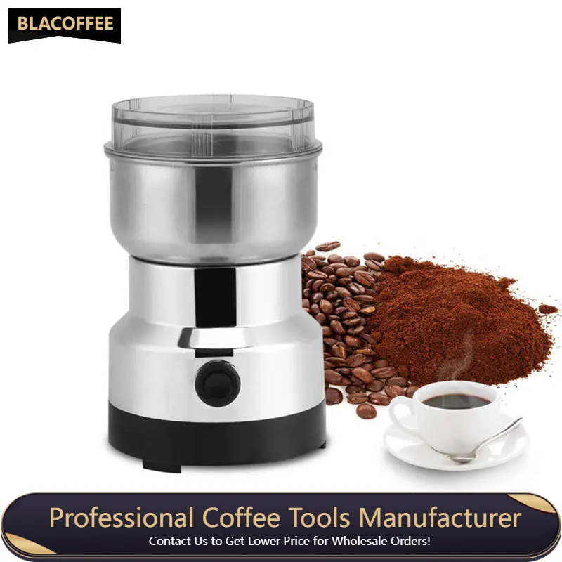 Coffee Grinder Stainless Electric Herbs Spices Nuts Grains Coffee Bean Grinding Machine Multifunctional Coffe Grinder Machine
Coffee Grinder Stainless Electric Herbs Spices Nuts Grains Coffee Bean Grinding Machine Multifunctional Coffe Grinder Machine