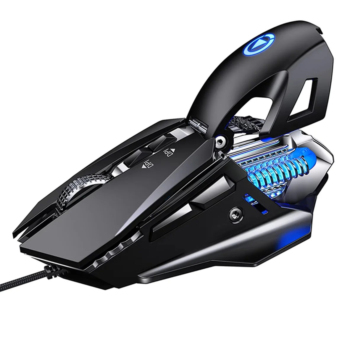 A71P G10 USB-проводная игровая мышь для программирования макросов, красочная подсветка с водяным охлаждением, 7200 точек на дюйм, со светодиодной подсветкой, 7 кнопок, черная
A71P G10 USB-проводная игровая мышь для программирования макросов, красочная подсветка с водяным охлаждением, 7200 точек на дюйм, со светодиодной подсветкой, 7 кнопок, черная