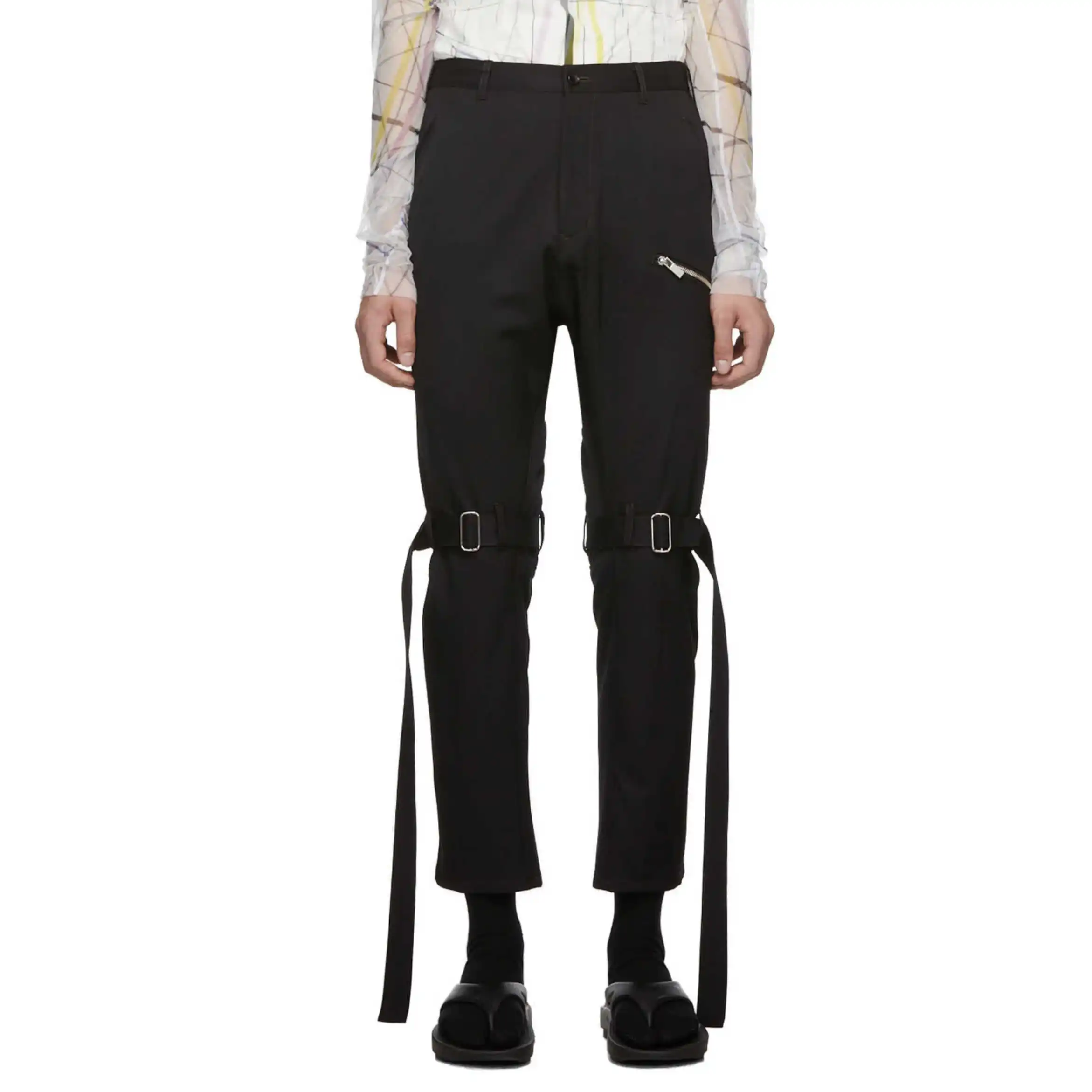 YOJI OOAK RELAXEDPANTS fleece casual cargo pants with drawstring straps for men
YOJI OOAK RELAXEDPANTS fleece casual cargo pants with drawstring straps for men