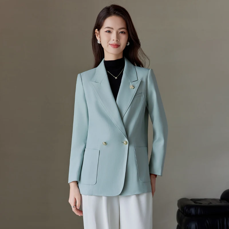 Fashionable Minimalist Long Sleeve Blazer Women’s Autumn New Casual Versatile Office Commuter Suit Female Office Lady Top Trendy
Fashionable Minimalist Long Sleeve Blazer Women’s Autumn New Casual Versatile Office Commuter Suit Female Office Lady Top Trendy