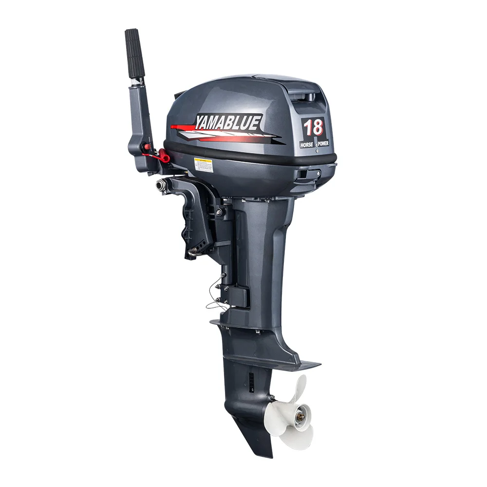 DDP Outboard Boat Engine 2 Stroke 18HP Boat Motor YAMABLUE Brand Fueraborda Boats Accessories Motores fuera de borda
DDP Outboard Boat Engine 2 Stroke 18HP Boat Motor YAMABLUE Brand Fueraborda Boats Accessories Motores fuera de borda