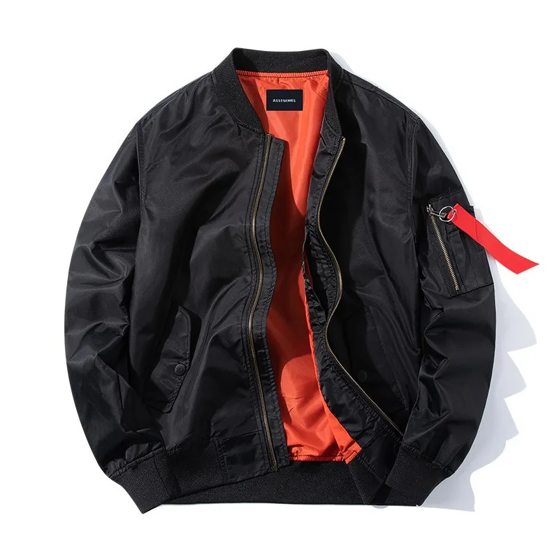 Plus-size men's Sport Casual stand collar jacket MA Pilot coat Men's loose baseball uniform
Plus-size men's Sport Casual stand collar jacket MA Pilot coat Men's loose baseball uniform