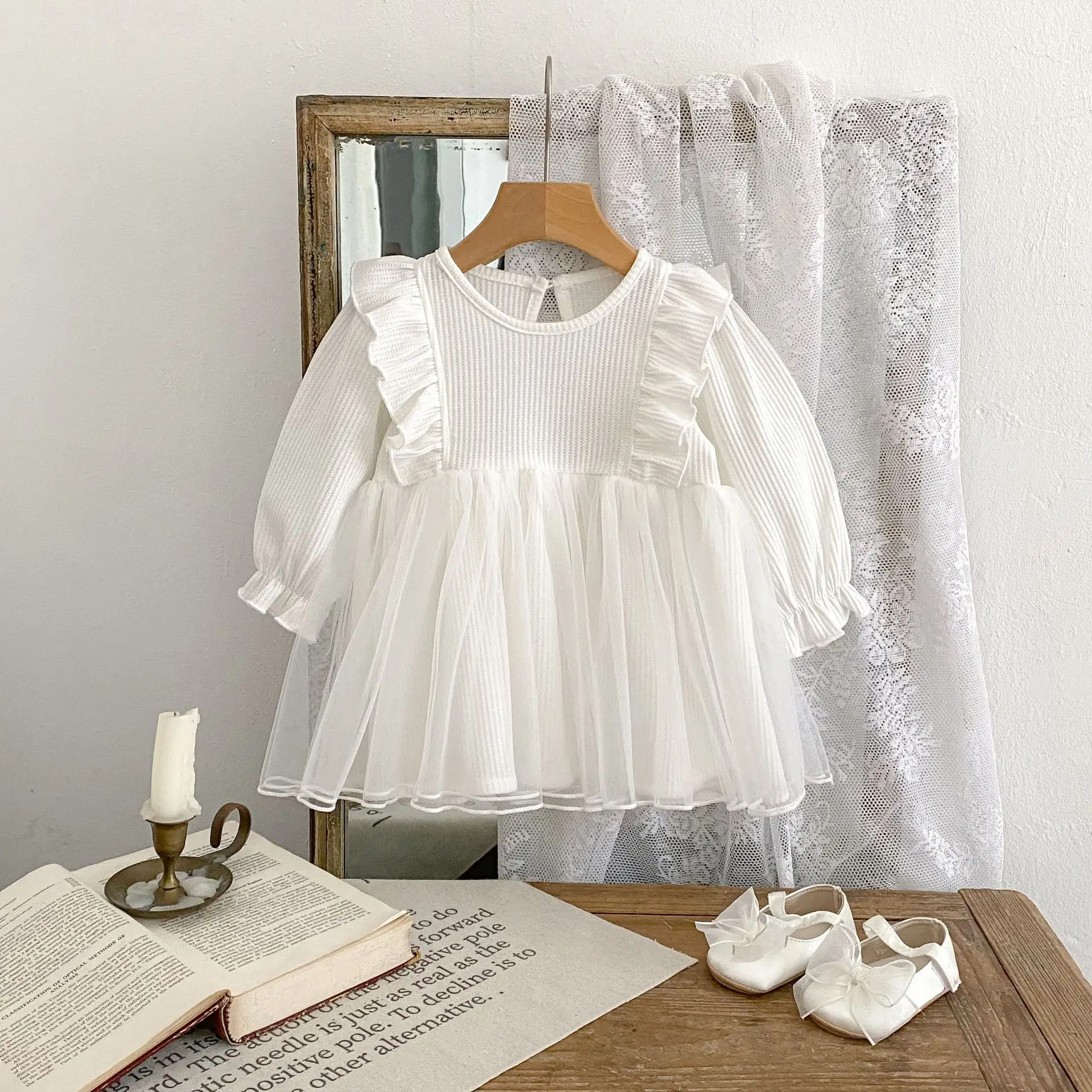 Новая весенняя одежда для малышей 0-3 лет, модное платье для маленьких девочек, изысканная юбка принцессы с длинными рукавами, юбка А-силуэта
Новая весенняя одежда для малышей 0-3 лет, модное платье для маленьких девочек, изысканная юбка принцессы с длинными рукавами, юбка А-силуэта