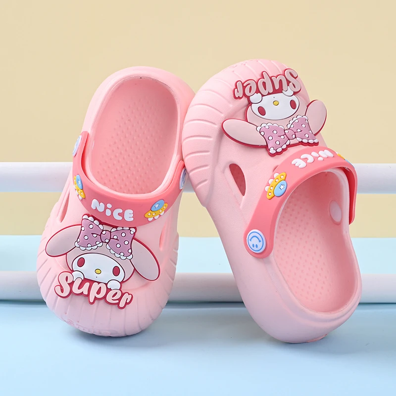 Disney Sanrio Slippers Baby Shoe Sandals Mules Boys Girls with Soft Sole for Indoor Outdoor Activities and Anti-Slip Design
Disney Sanrio Slippers Baby Shoe Sandals Mules Boys Girls with Soft Sole for Indoor Outdoor Activities and Anti-Slip Design