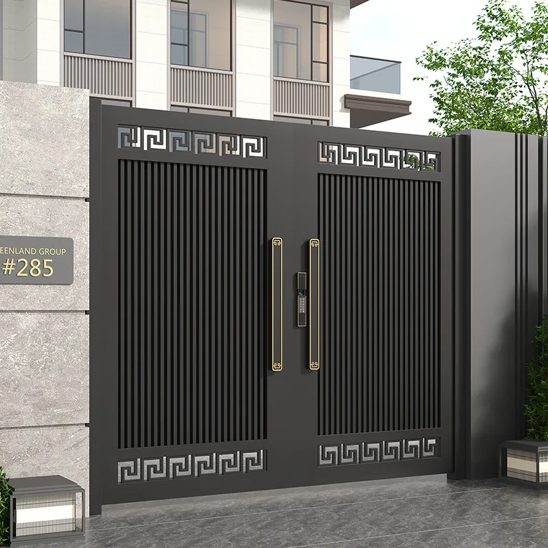 Уличные ворота для сада и двора из алюминиевого сплава, алюминиевые художественные сельские самоблокирующиеся ворота для виллы, открытый двор, одинарные и двойные двери
Уличные ворота для сада и двора из алюминиевого сплава, алюминиевые художественные сельские самоблокирующиеся ворота для виллы, открытый двор, одинарные и двойные двери
