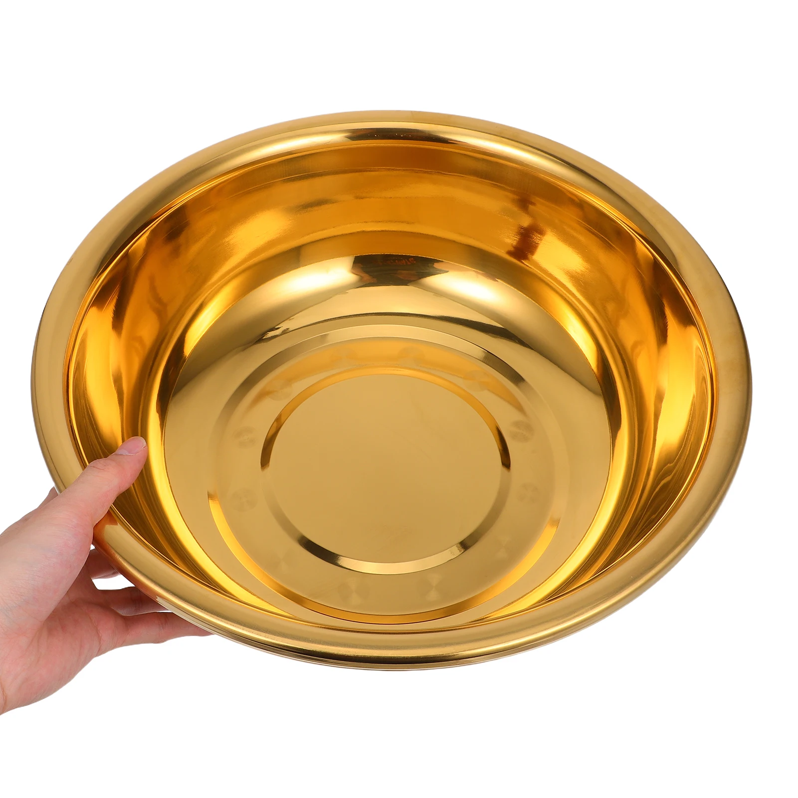 Large Thickened Stainless Steel Basin Heavy Duty Kitchen Vegetable Bowl Household Washing Pan Dinnerware Sets Metal Mixing
Large Thickened Stainless Steel Basin Heavy Duty Kitchen Vegetable Bowl Household Washing Pan Dinnerware Sets Metal Mixing