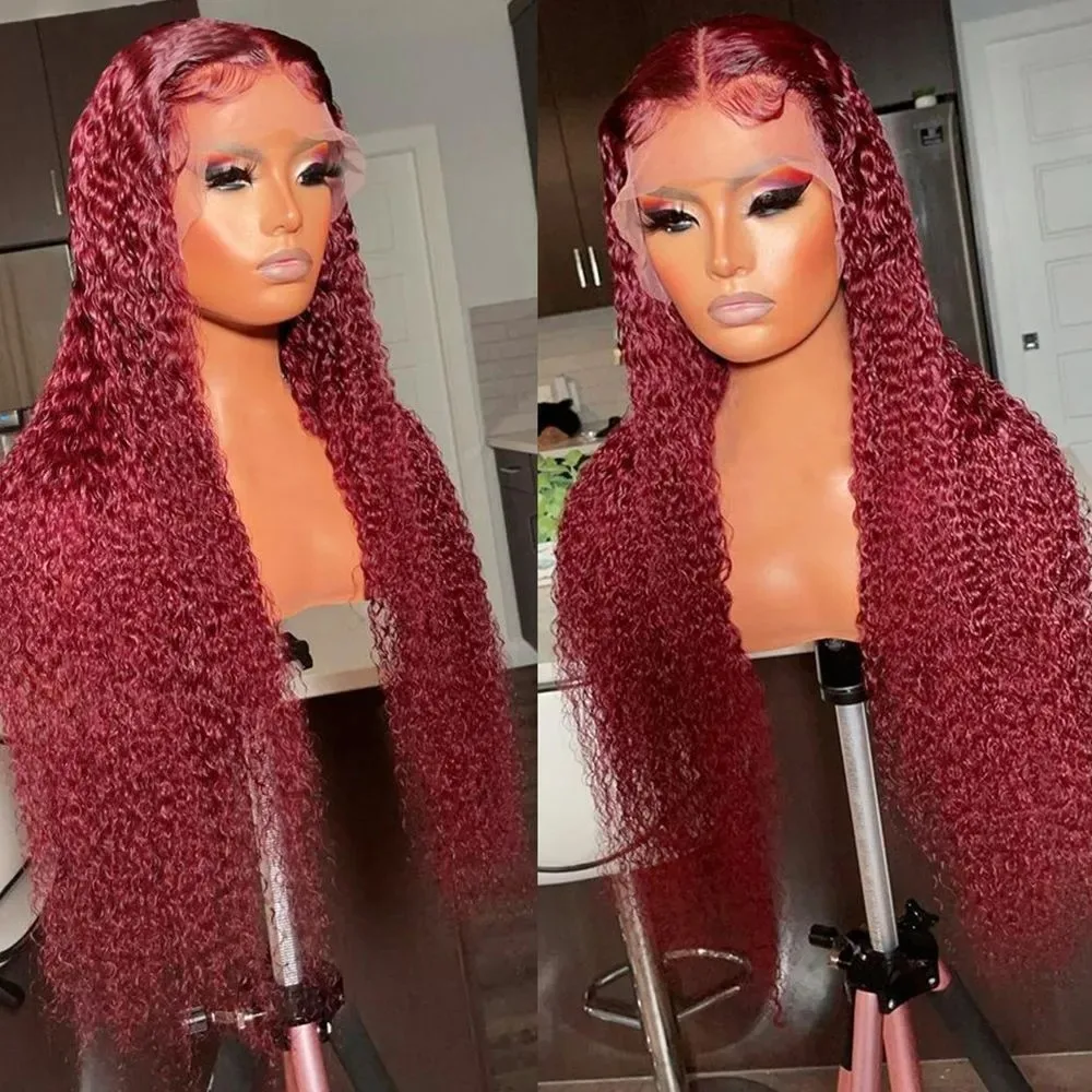 200% Density 13x4 13x6 Lace Frontal Wig Human Hair Wigs 99j Burgundy Preplucked Deep Wave Lace Front Human Hair Wig 34 36 Inch
200% Density 13x4 13x6 Lace Frontal Wig Human Hair Wigs 99j Burgundy Preplucked Deep Wave Lace Front Human Hair Wig 34 36 Inch