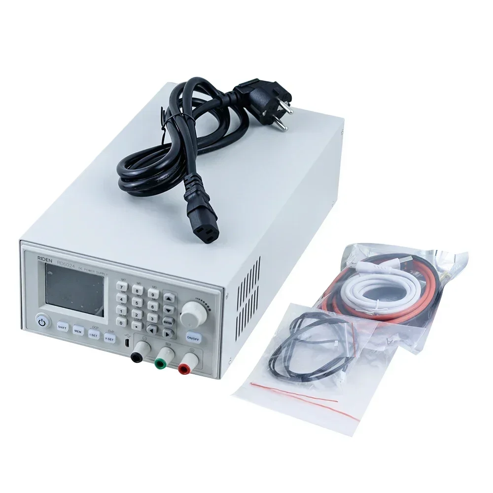 RD6024 Assembled Set 60V 24A digital control Stabilized AC to DC adjustable Voltage Lab Power Supply regulator 1140W/1440W
RD6024 Assembled Set 60V 24A digital control Stabilized AC to DC adjustable Voltage Lab Power Supply regulator 1140W/1440W