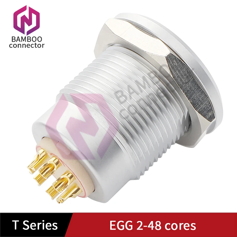M12M15 connector 1T/2T aviation socket metal threaded panel locking socket IP68 waterproof push-pull self-locking socket Tseries
M12M15 connector 1T/2T aviation socket metal threaded panel locking socket IP68 waterproof push-pull self-locking socket Tseries