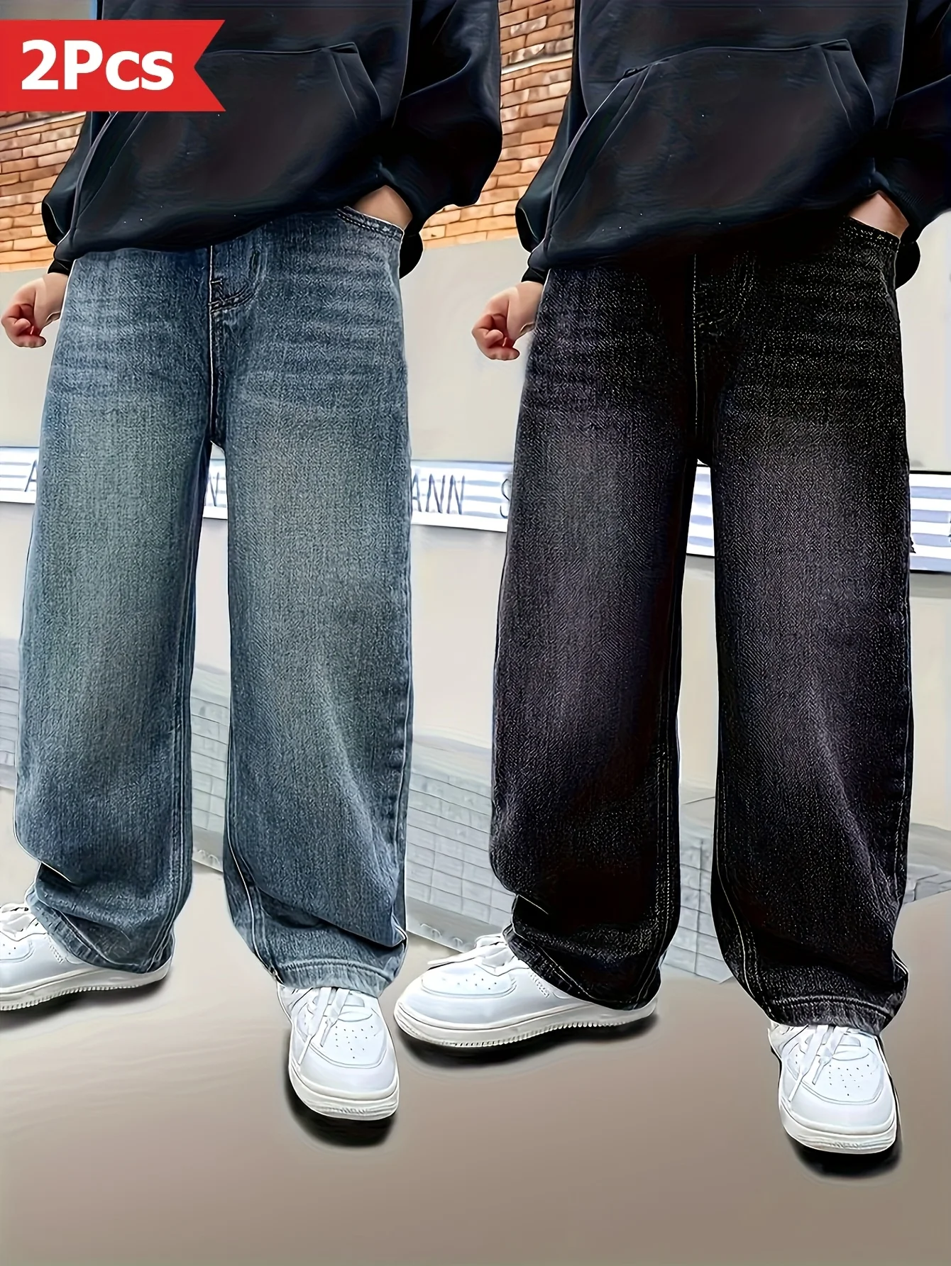 Уличные джинсы для мальчиков универсальны и подходят для всех случаев. Повседневный стиль, полный эластичный пояс.
Уличные джинсы для мальчиков универсальны и подходят для всех случаев. Повседневный стиль, полный эластичный пояс.