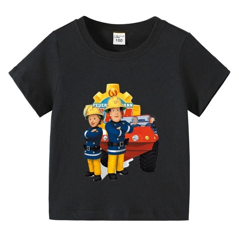 Summer Firefighter Printed Funny T-shirt for Children Girls Boys Clothing Casual Fashion Cool Cotton Kid Tshirt Baby Tees Tops
Summer Firefighter Printed Funny T-shirt for Children Girls Boys Clothing Casual Fashion Cool Cotton Kid Tshirt Baby Tees Tops