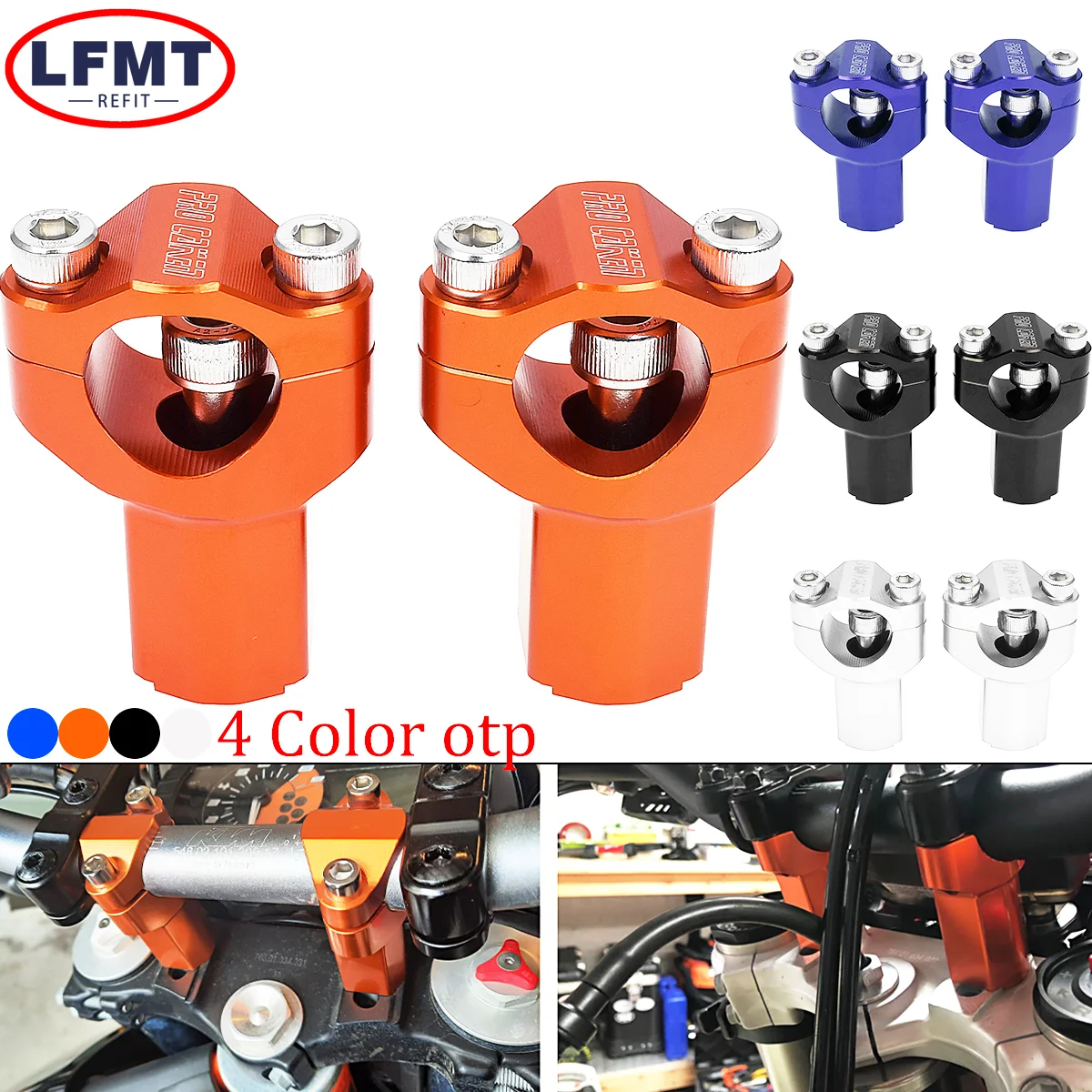 Motorcycle 55mm CNC Handlebar Riser Bar Clamp Mount For KTM EXC EXCF SX SXF SX Husqvarna XC XCF 125 200 250 350 450 2015-2023
Motorcycle 55mm CNC Handlebar Riser Bar Clamp Mount For KTM EXC EXCF SX SXF SX Husqvarna XC XCF 125 200 250 350 450 2015-2023
