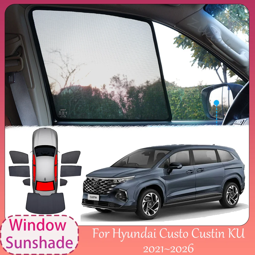 For Hyundai Custo Custin KU 2021~2026 2022 2023 2024 2025 Car Magnetic Mesh Privacy Sunshade Side Window Sun Shade Accessories
For Hyundai Custo Custin KU 2021~2026 2022 2023 2024 2025 Car Magnetic Mesh Privacy Sunshade Side Window Sun Shade Accessories