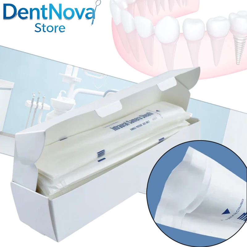 Disposable Intraoral Camera Sheath 100pcs/Box Protective Cover for Dental Endoscope Hygienic Sleeve for Clinic Use
Disposable Intraoral Camera Sheath 100pcs/Box Protective Cover for Dental Endoscope Hygienic Sleeve for Clinic Use