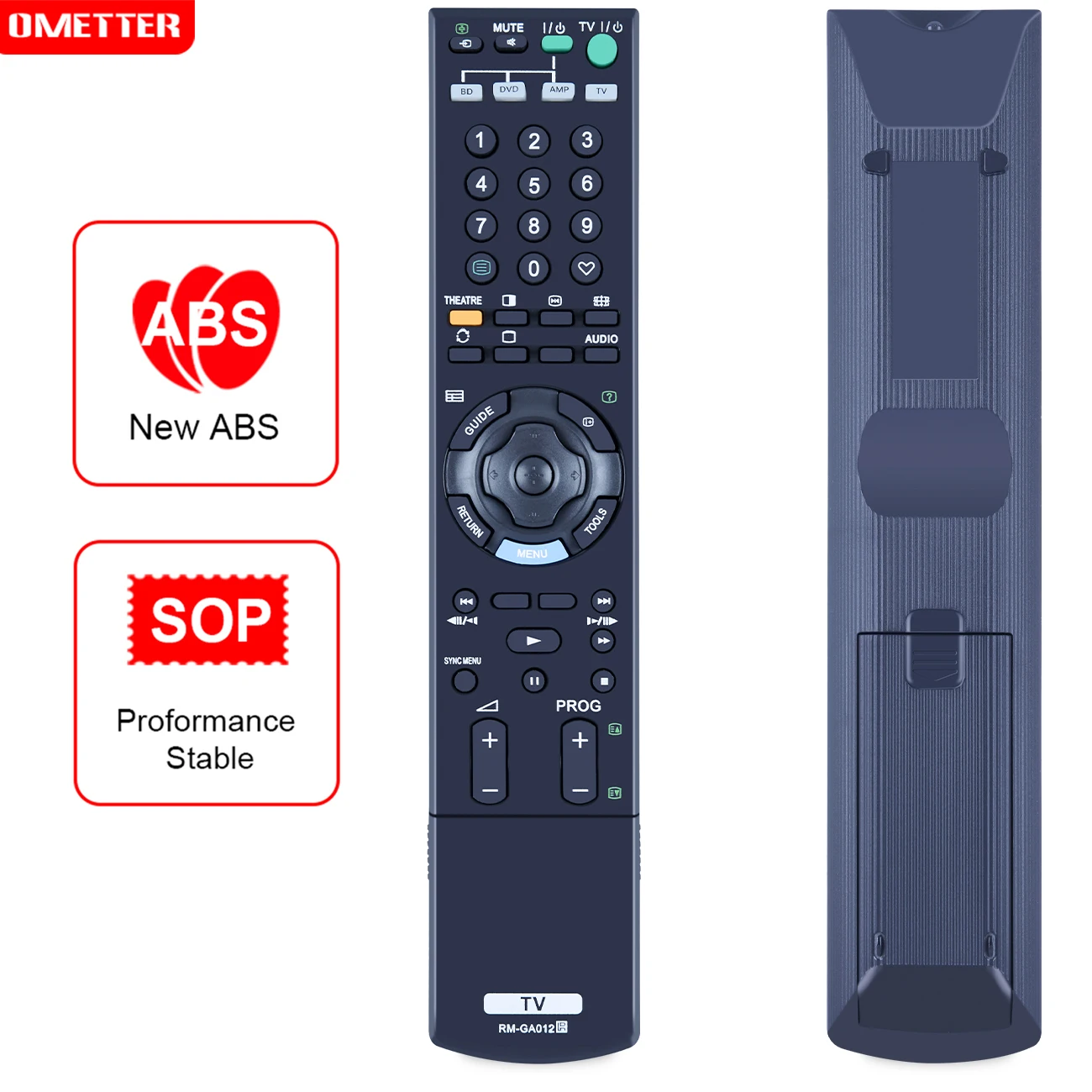 RM-GA012 Replace Remote Control Compatible for Sony TV KLV-52Z450A KLV-46Z450A KLV-40Z450A
RM-GA012 Replace Remote Control Compatible for Sony TV KLV-52Z450A KLV-46Z450A KLV-40Z450A