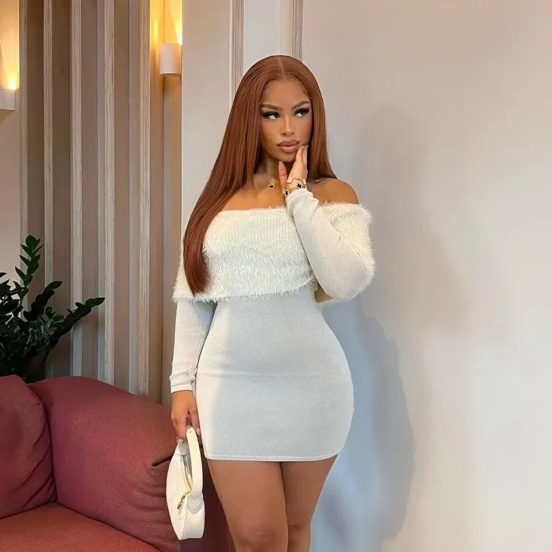 Autumn Women Sexy Solid Long sleeved Dresses Fashion Boat Neck Backless Dresses Party Club Clothing 2024 New Hot
Autumn Women Sexy Solid Long sleeved Dresses Fashion Boat Neck Backless Dresses Party Club Clothing 2024 New Hot