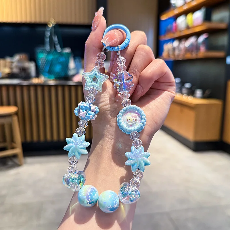 New Sanrio Hello Kitty Beads Phone Lanyard Sweet Cute Beaded Phone Chain Charm Keychain Bag Pendant Car Key Accessories Gifts
New Sanrio Hello Kitty Beads Phone Lanyard Sweet Cute Beaded Phone Chain Charm Keychain Bag Pendant Car Key Accessories Gifts
