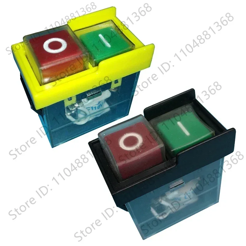 Electromagnetic Pushbutton Switch Industrial Bench Saw Switch KJD6 5E4 220V Gaoyou, Yellow Black
Electromagnetic Pushbutton Switch Industrial Bench Saw Switch KJD6 5E4 220V Gaoyou, Yellow Black