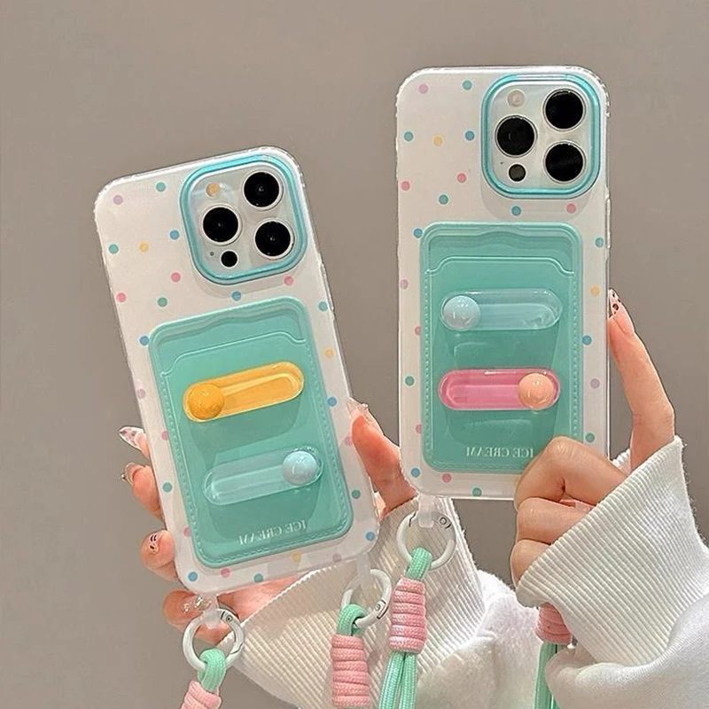 Summer Style Wave Point Case For iPhone 17 16 15 14 13 12 11 Pro Max Case Cute 3d Protecive Case Soft Cover with Hand Strap
Summer Style Wave Point Case For iPhone 17 16 15 14 13 12 11 Pro Max Case Cute 3d Protecive Case Soft Cover with Hand Strap