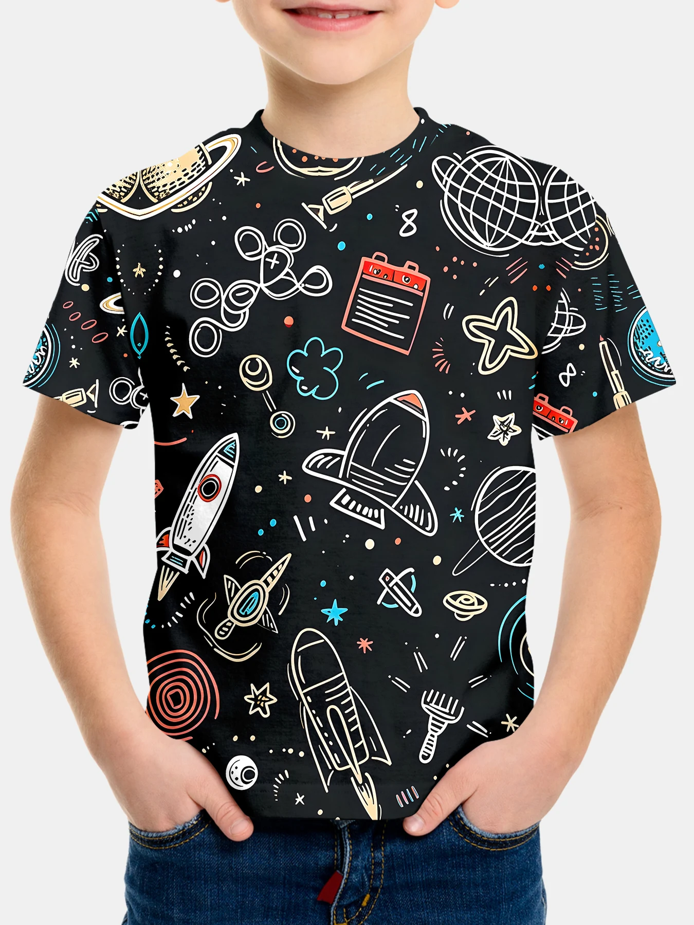 Space Tour Clothes Child Boy Children T-shirt Clothing for Boys Tops Top Shirts Short Sleeve Kids T-shirts Children's 2024 2025
Space Tour Clothes Child Boy Children T-shirt Clothing for Boys Tops Top Shirts Short Sleeve Kids T-shirts Children's 2024 2025