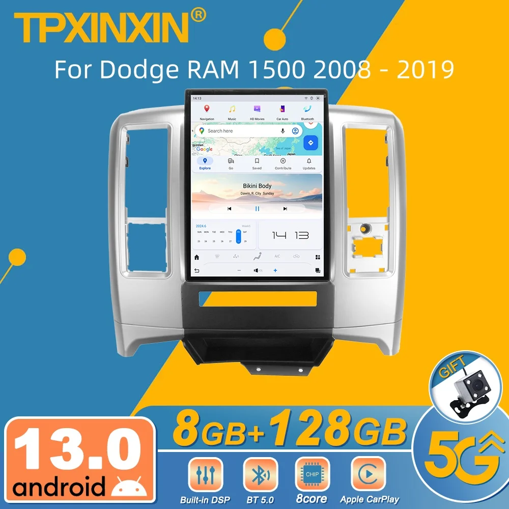 For Dodge RAM 1500 2008 - 2019 Android Car Radio Multimedia Video Player Wireless Carplay Autoradio Stereo GPS Navi Head Unit
For Dodge RAM 1500 2008 - 2019 Android Car Radio Multimedia Video Player Wireless Carplay Autoradio Stereo GPS Navi Head Unit