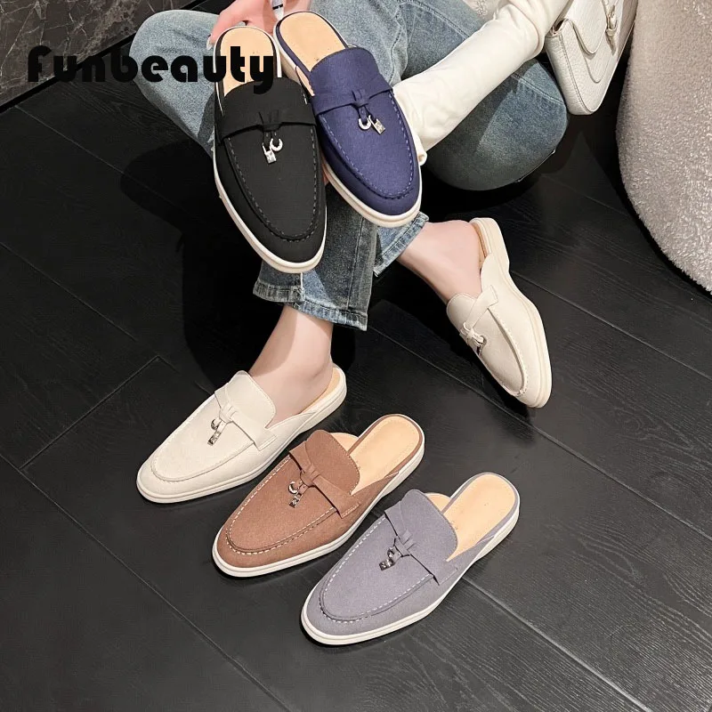 2024 Women's Genuine Leather Loafers Outdoor Slippers Flat Casual Retro Single Shoe Fashion Lightweight Minimalist Pointed Shoes
2024 Women's Genuine Leather Loafers Outdoor Slippers Flat Casual Retro Single Shoe Fashion Lightweight Minimalist Pointed Shoes