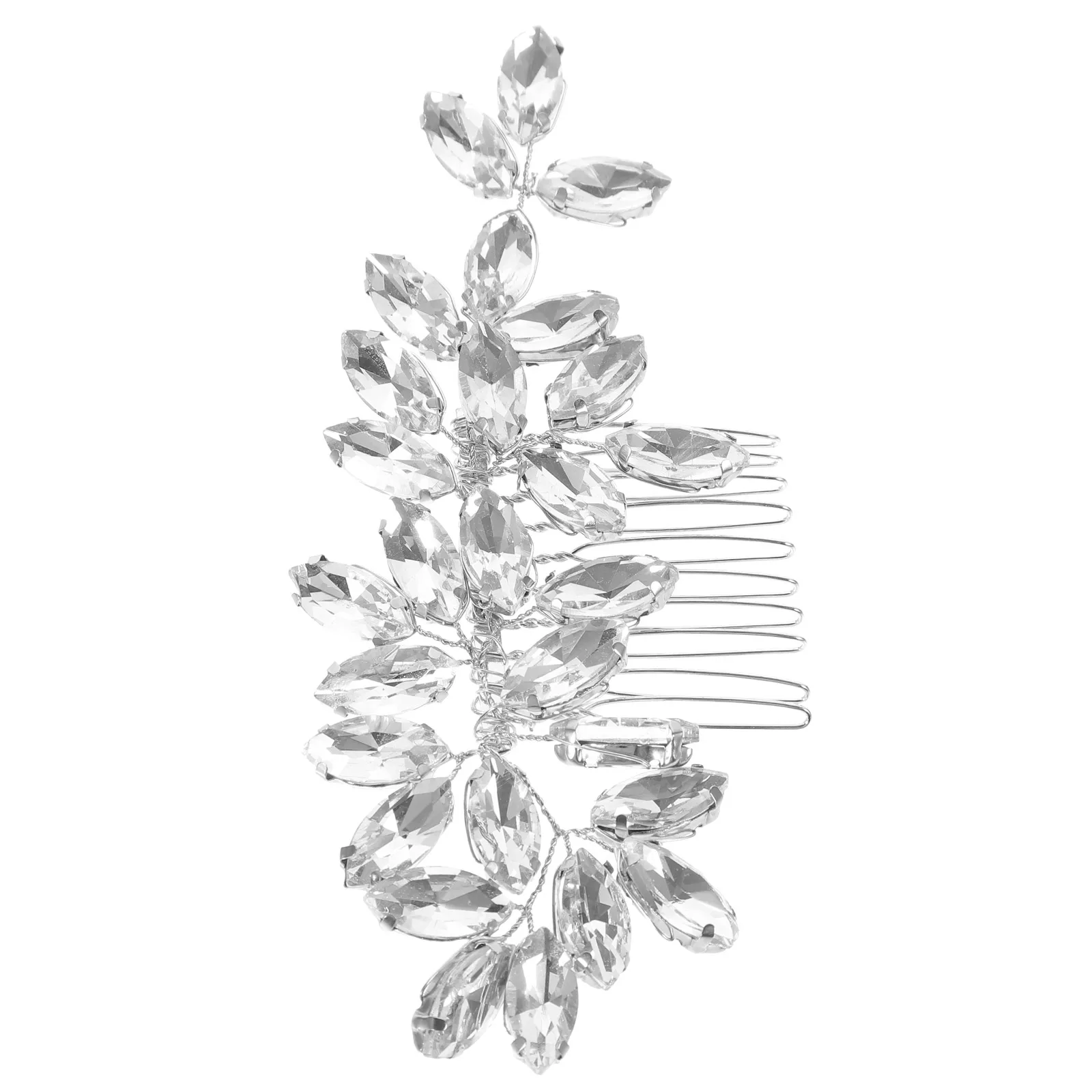 Rhinestones Hair Clip Woman Comb Bride Clips Wedding Zinc Alloy Accessories for Women Bridal Accessory 
Rhinestones Hair Clip Woman Comb Bride Clips Wedding Zinc Alloy Accessories for Women Bridal Accessory