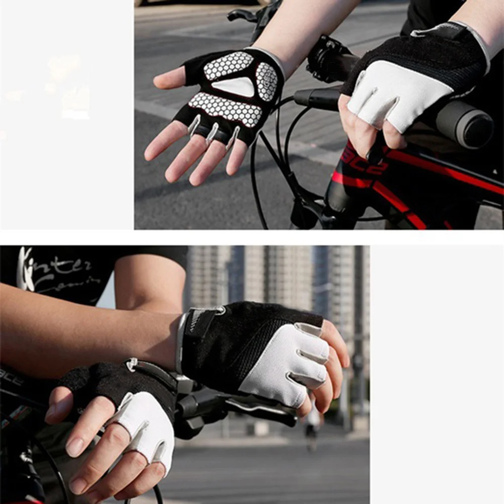 1 Pair Cycling Gloves Half Finger Outdoor Sports Breathable Non-Slip Workout Gloves For Climbing Fishing Riding Fitness
1 Pair Cycling Gloves Half Finger Outdoor Sports Breathable Non-Slip Workout Gloves For Climbing Fishing Riding Fitness