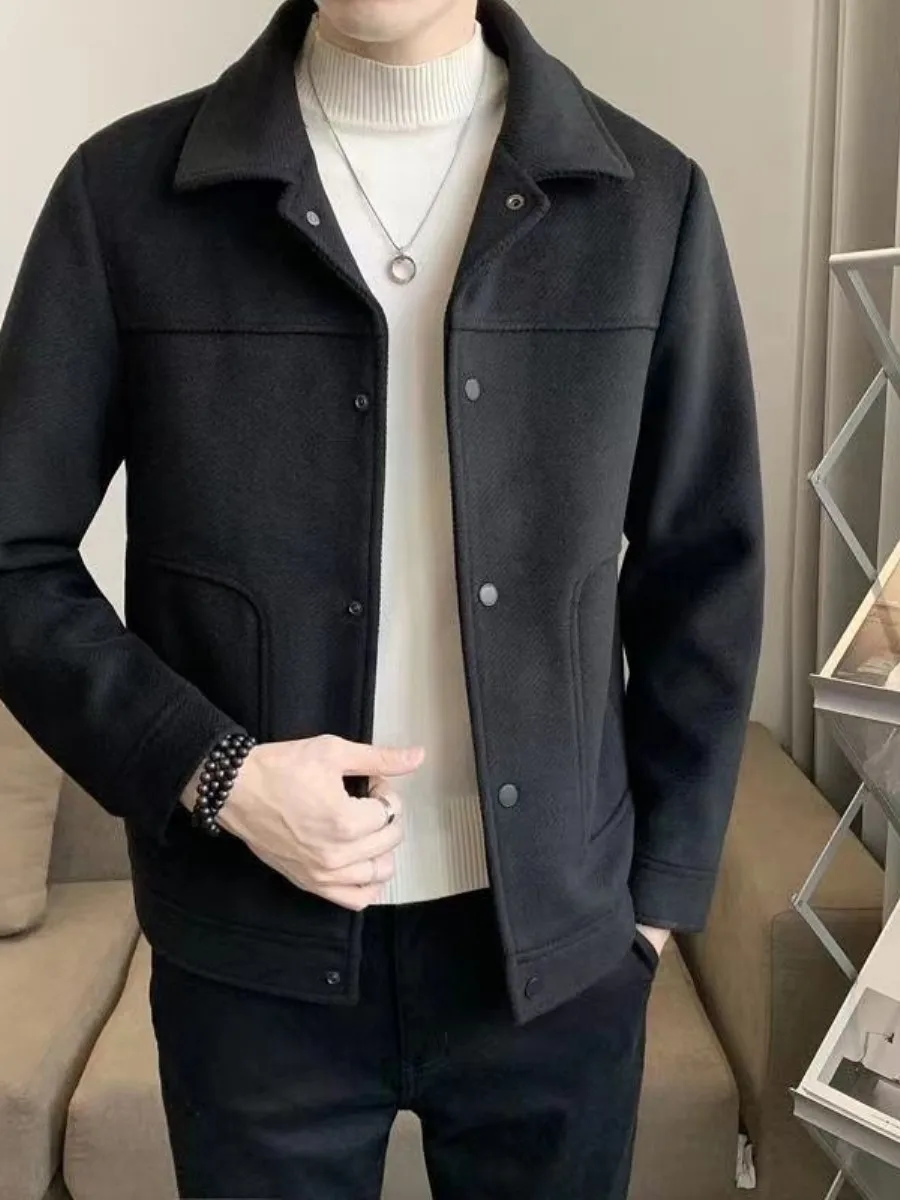 Мужская шерстяная куртка с повседневным воротником, осень-зима, легкая, роскошная, молодежная, дышащая, со стоячим воротником
Мужская шерстяная куртка с повседневным воротником, осень-зима, легкая, роскошная, молодежная, дышащая, со стоячим воротником