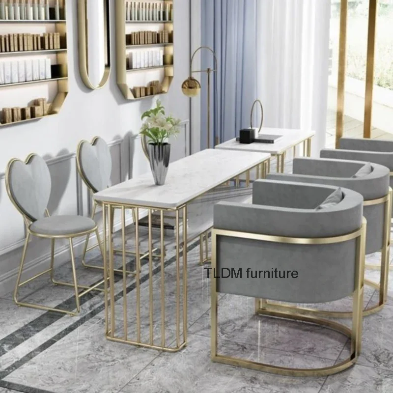 Metal Simple Nail Table Design Nordic Salon Modern Manicure Table Luxury Speciality Mesinha De Manicure Furniture HD50ZJ
Metal Simple Nail Table Design Nordic Salon Modern Manicure Table Luxury Speciality Mesinha De Manicure Furniture HD50ZJ