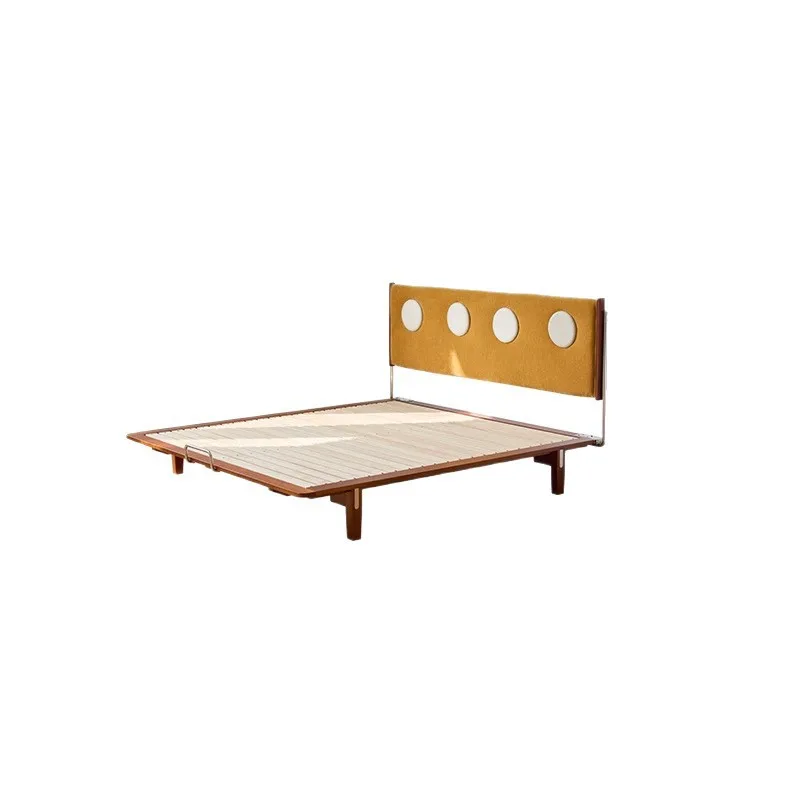 Solid wood flush edge bed Small apartment medium ancient style 1.8 meters soft bag Japanese style second bedroom 1.5m
Solid wood flush edge bed Small apartment medium ancient style 1.8 meters soft bag Japanese style second bedroom 1.5m
