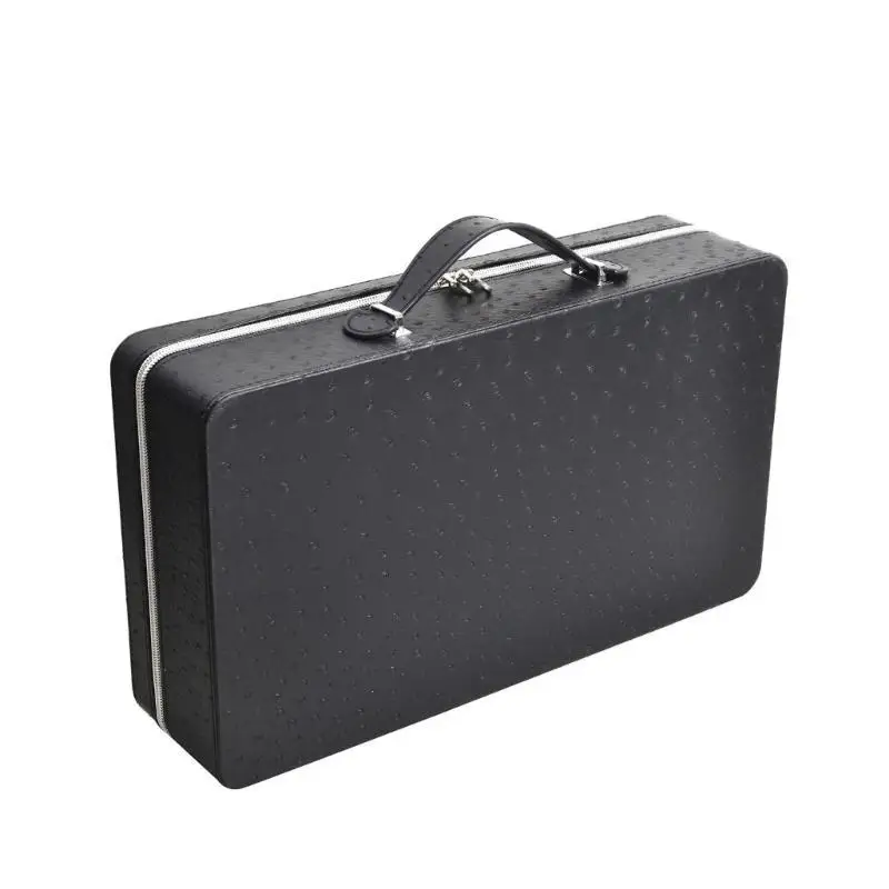 P9FE 2/8/12 Слот Смотрение Zipper Travel Box Кожаная витрина Организатор ювелирные изделия для хранения ювелирных изделий для 
P9FE 2/8/12 Слот Смотрение Zipper Travel Box Кожаная витрина Организатор ювелирные изделия для хранения ювелирных изделий для