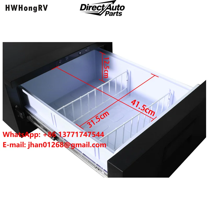 HWHongRV 30L RV Drawer Refrigerator Small Fridge Freezer Travel Cooler Mini Fridge DC Compressor 12V 24V Car Refrigerator
HWHongRV 30L RV Drawer Refrigerator Small Fridge Freezer Travel Cooler Mini Fridge DC Compressor 12V 24V Car Refrigerator
