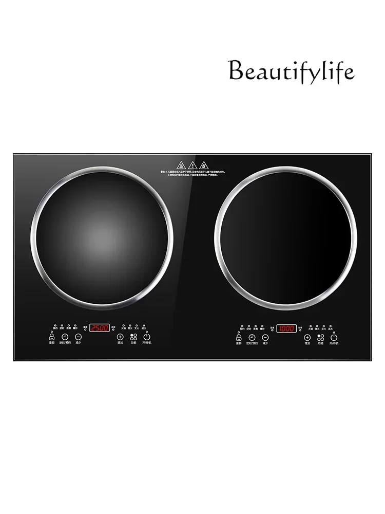Double head embedded induction cooker Double stove Household inlaid electromagnetic cooker Concave binocular induction cooker
Double head embedded induction cooker Double stove Household inlaid electromagnetic cooker Concave binocular induction cooker