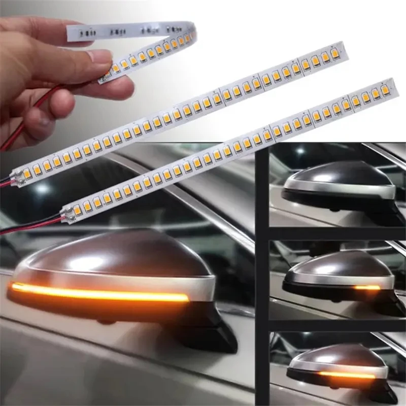 2Pcs Car Rearview Mirror Indicator Lamp Streamer Strip Flowing Turn Signal Lamp Motorcycle Flowing LED Light For Universal Car
2Pcs Car Rearview Mirror Indicator Lamp Streamer Strip Flowing Turn Signal Lamp Motorcycle Flowing LED Light For Universal Car