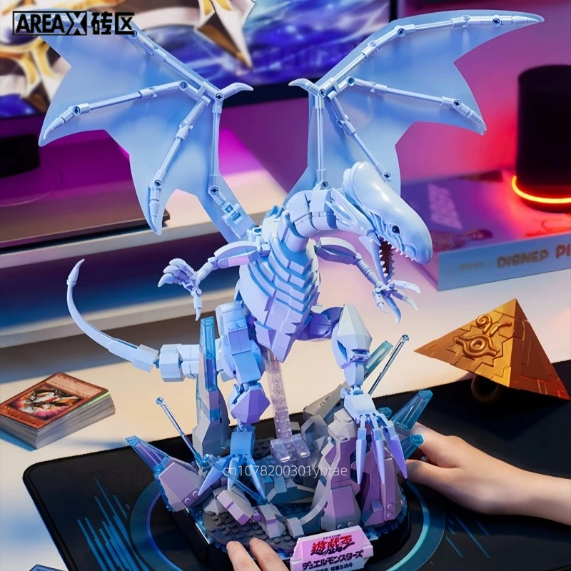 AREAX Building Block Yu-Gi-Oh Blue-Eyes White Dragon Building Blocks Trendy Play Assembly Model Desktop Ornaments Toy Gift
AREAX Building Block Yu-Gi-Oh Blue-Eyes White Dragon Building Blocks Trendy Play Assembly Model Desktop Ornaments Toy Gift