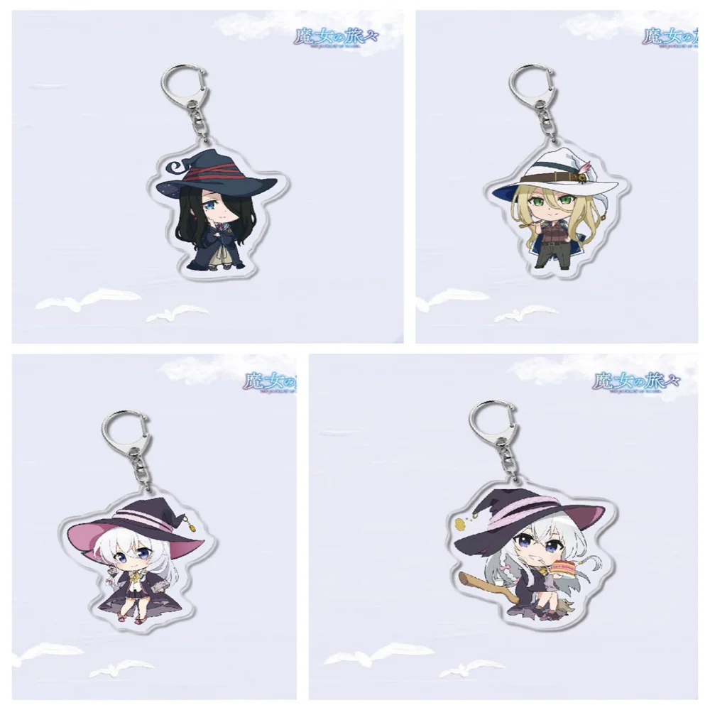 6CM Charm Anime Wandering Witch Keychain Acrylic Stand Model Cosplay Characters Ornament Accessories Goods Collection Gifts
6CM Charm Anime Wandering Witch Keychain Acrylic Stand Model Cosplay Characters Ornament Accessories Goods Collection Gifts