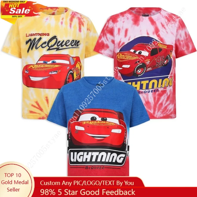 Disney Cars Boys 3 Pack Short Sleeve T-Shirt for Toddler and Big Kids
Disney Cars Boys 3 Pack Short Sleeve T-Shirt for Toddler and Big Kids
