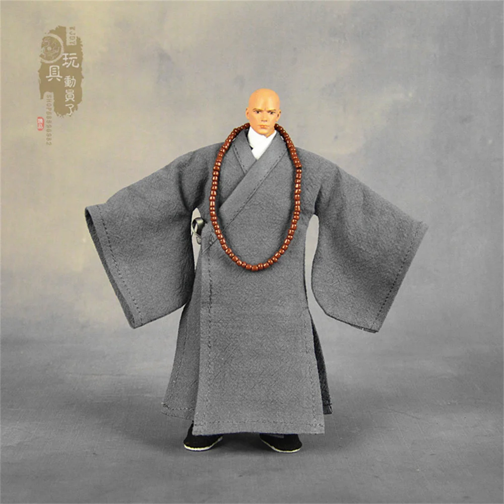 Handmade 1/12 Scale Shaolin Monk Robe Monk Robe Monk Shoes Buddhist Beads Zen Staff Set 6inchs Action Figure Body Model
Handmade 1/12 Scale Shaolin Monk Robe Monk Robe Monk Shoes Buddhist Beads Zen Staff Set 6inchs Action Figure Body Model