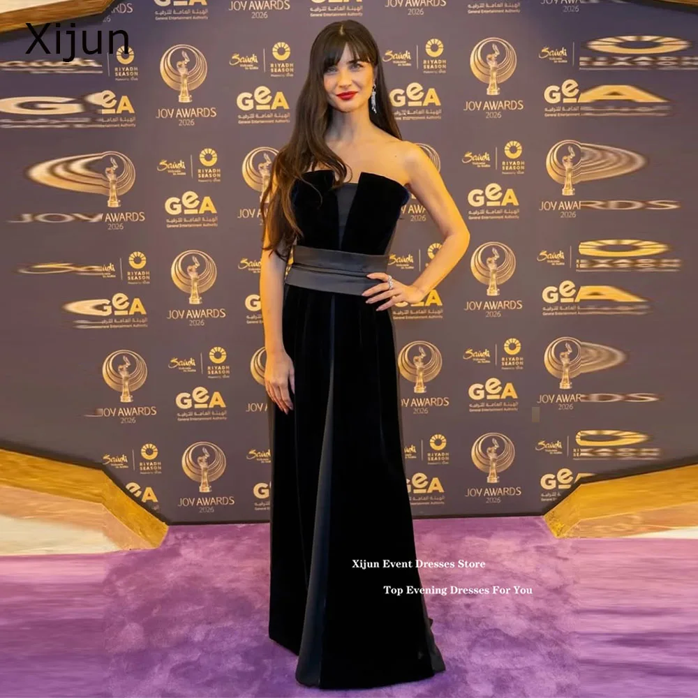 Xijun Simple Navy Blue Velvet Evening Dresses A=Line Pleated Sleeveless Prom Dresses Formal Occasion Prom Gowns 2026 Customized
Xijun Simple Navy Blue Velvet Evening Dresses A=Line Pleated Sleeveless Prom Dresses Formal Occasion Prom Gowns 2026 Customized