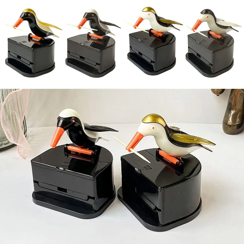 High-quality ABS Toothpick Container Hummingbird Automatic Toothpick Box Toothpick Dispenser Restaurant
High-quality ABS Toothpick Container Hummingbird Automatic Toothpick Box Toothpick Dispenser Restaurant