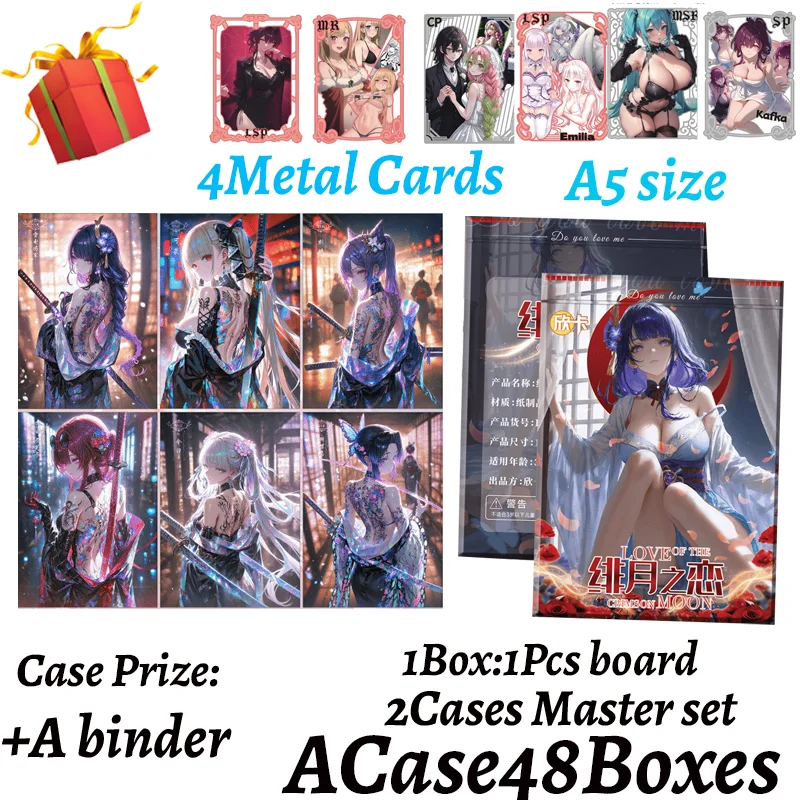 Master Set Goddess A5 Waifu Boards Crimson Moon Spicy Hobby Doujin Rare Collectible Boards Trade Card Hutao Ganyou Anime Gift To
Master Set Goddess A5 Waifu Boards Crimson Moon Spicy Hobby Doujin Rare Collectible Boards Trade Card Hutao Ganyou Anime Gift To