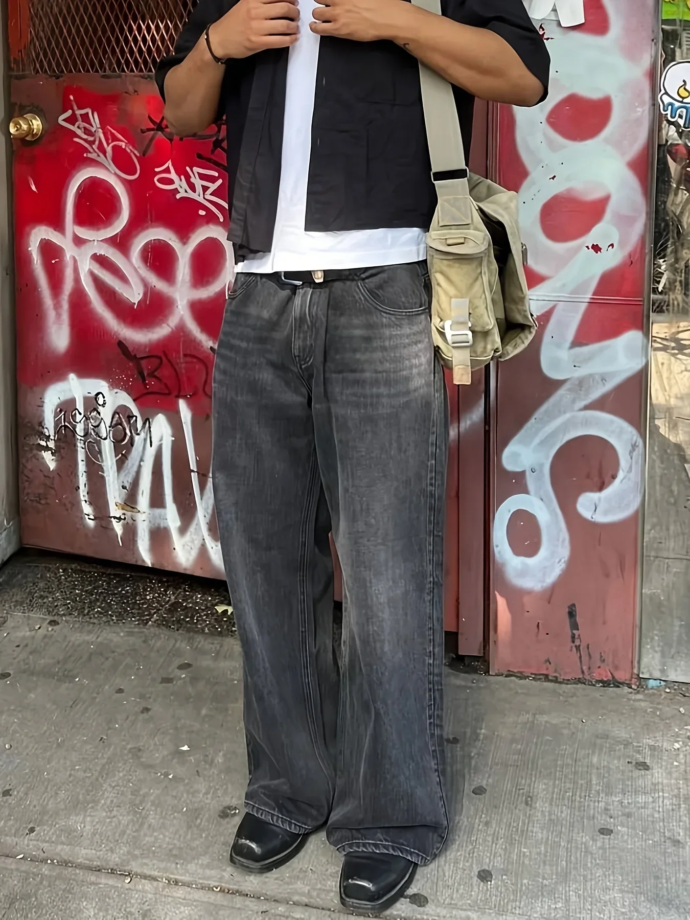 Men'S Stylish Wide-Leg Denim Jeans - Loose Fit, Perfect for Casual Weekends, Casual Jeans|Stylish Wideleg Jeans y2k streetwear
Men'S Stylish Wide-Leg Denim Jeans - Loose Fit, Perfect for Casual Weekends, Casual Jeans|Stylish Wideleg Jeans y2k streetwear